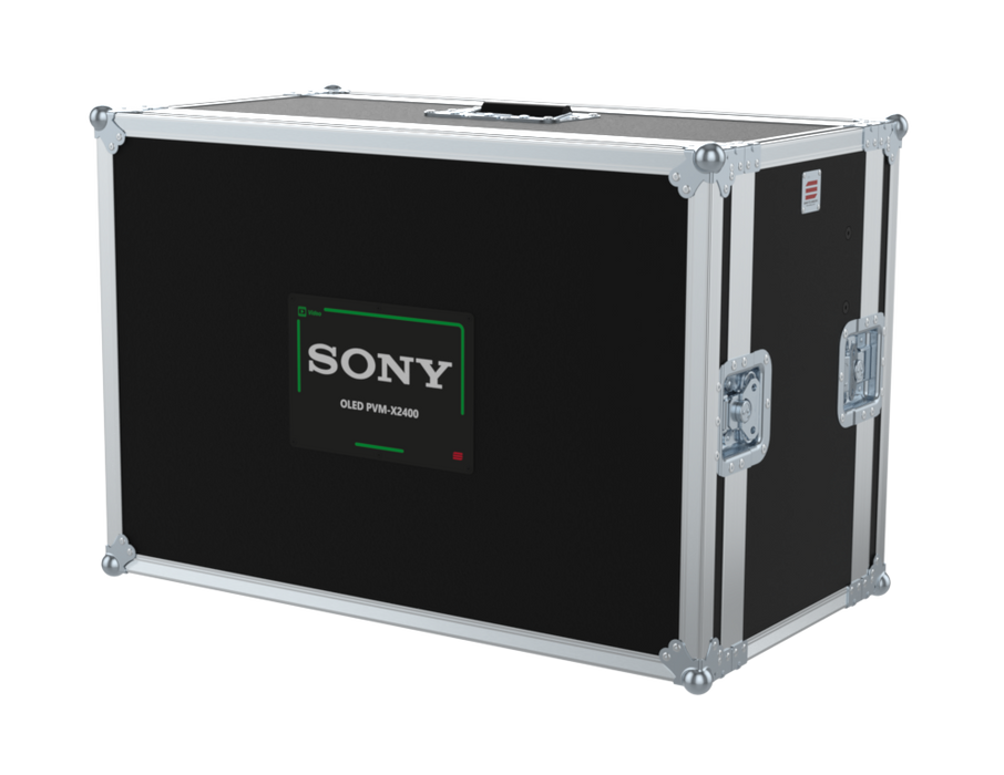 SANTOSOM MONITOR Flight case, Video Monitor Sony OLED PVM-X2400