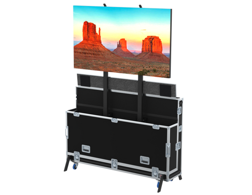 Santosom Display Flight case PRO, 1 Screen Lift 85" (19x8x11cm UID)