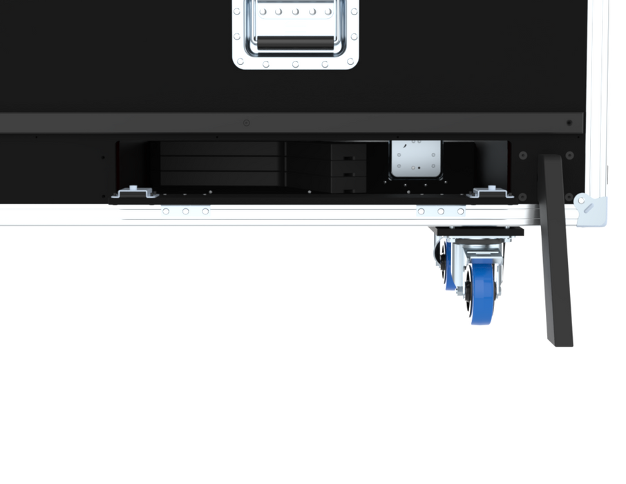 SANTOSOM Display Flight case PRO, 1x Plasma Lift 100" (2260x185x1388mm UID)