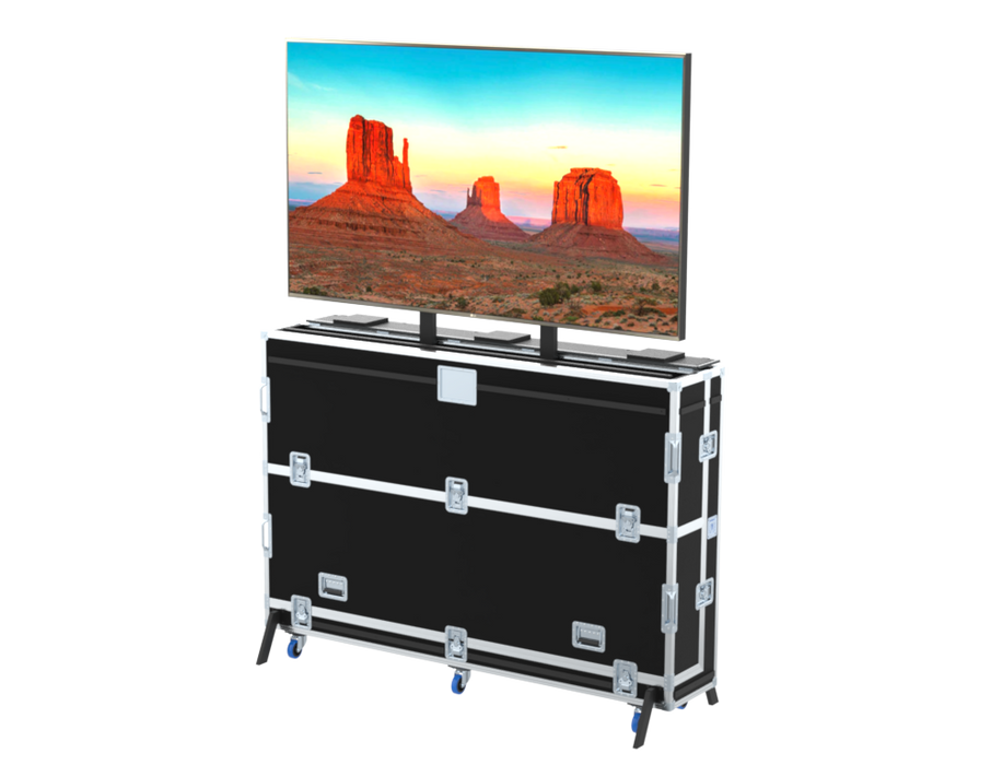 SANTOSOM Display Flight case PRO, 1x Plasma Lift 100" (2260x185x1388mm UID)