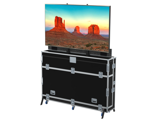 SANTOSOM Display Flight case PRO, 1x Plasma Lift 100" (2260x185x1388mm UID)