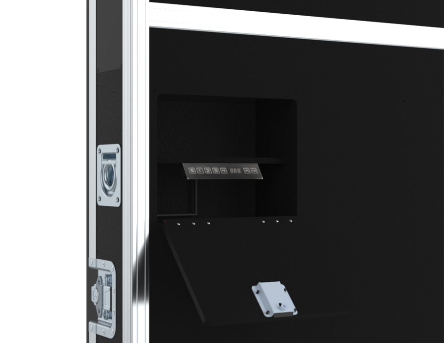 SANTOSOM Display Flight case PRO, 1x Plasma Lift 100" (2260x185x1388mm UID)