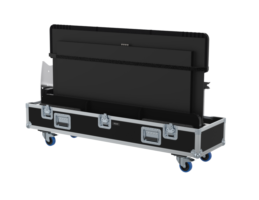 SANTOSOM Display FC PRO, 1x 65" Adjustable Screen with Floor Stand
