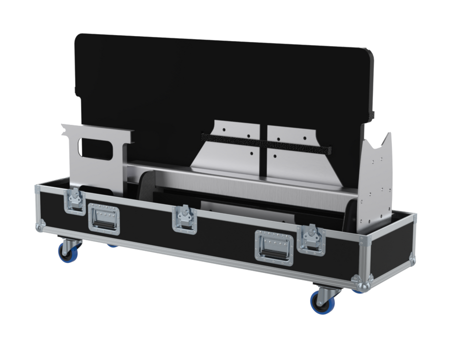 SANTOSOM Display FC PRO, 1x 65" Adjustable Screen with Floor Stand