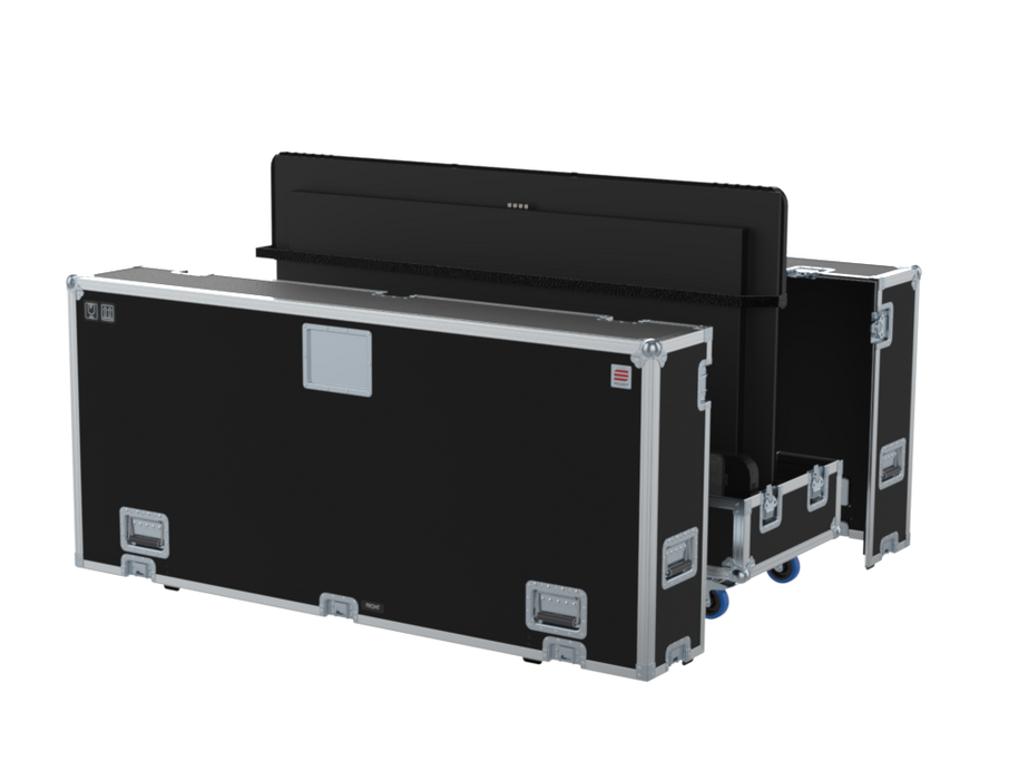 SANTOSOM Display FC PRO, 1x 85" Adjustable Screen with Floor Stand