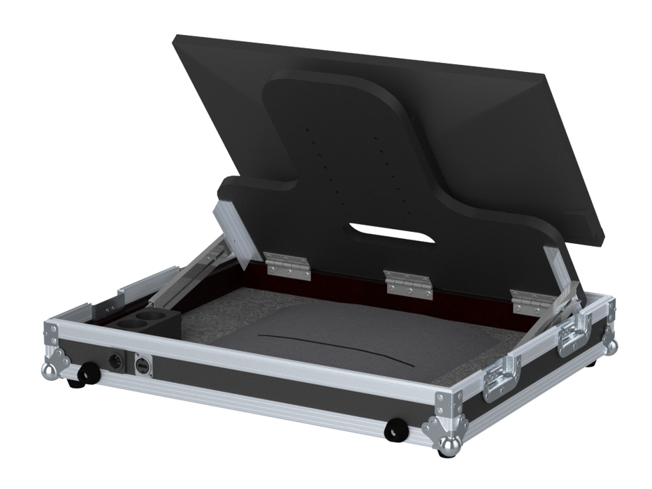 Santosom Flight case monitor, LCD 32" (75x51x12 cm)