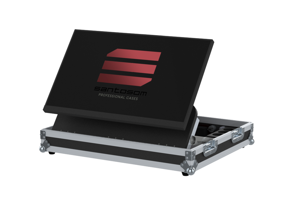 Santosom Flight case monitor, LCD 32" (75x51x12 cm)