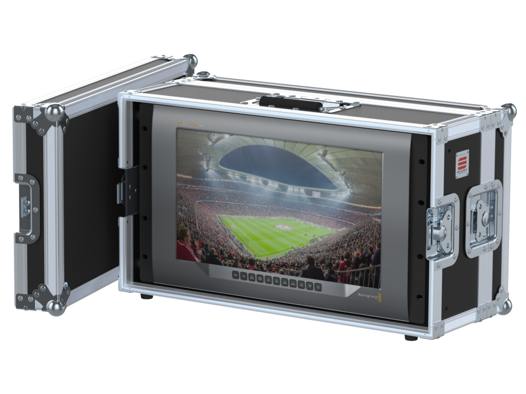 Santosom Flight case, Blackmagic SmartView 4K