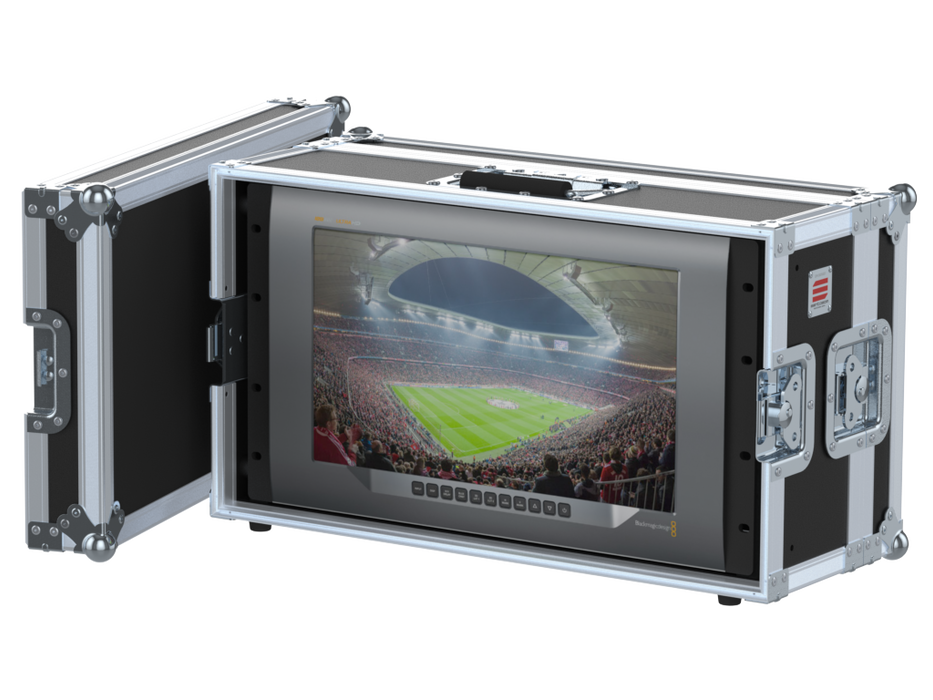 Santosom Flight case, Blackmagic SmartView 4K