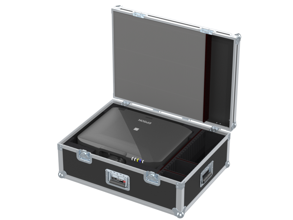 SANTOSOM Video Projector Flight case, EPSON EB-PU1008B (545x436x164mm )