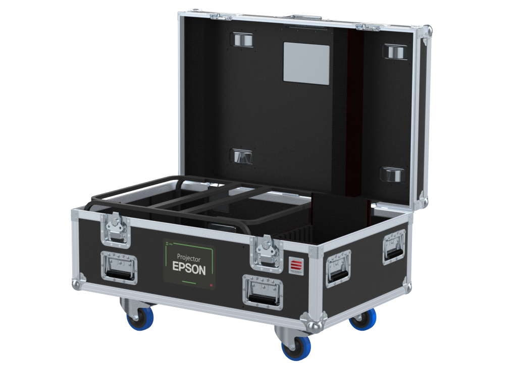 Santosom Video Projector Flight case, Frame Video Projector (max: 680x560x290)