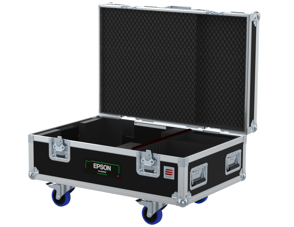 Santosom Video Projector Flight case, Projetor Epson EB-PQ2008B