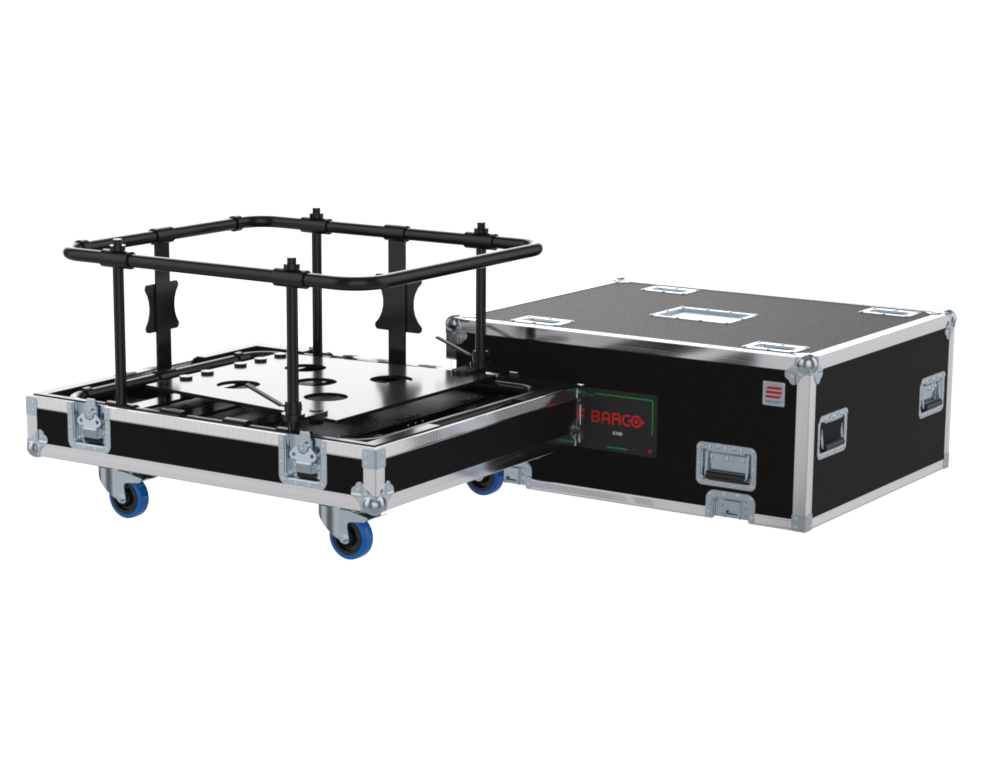 Santosom Video Projector Flight case PRO-3, Barco G100 Rigging Frame
