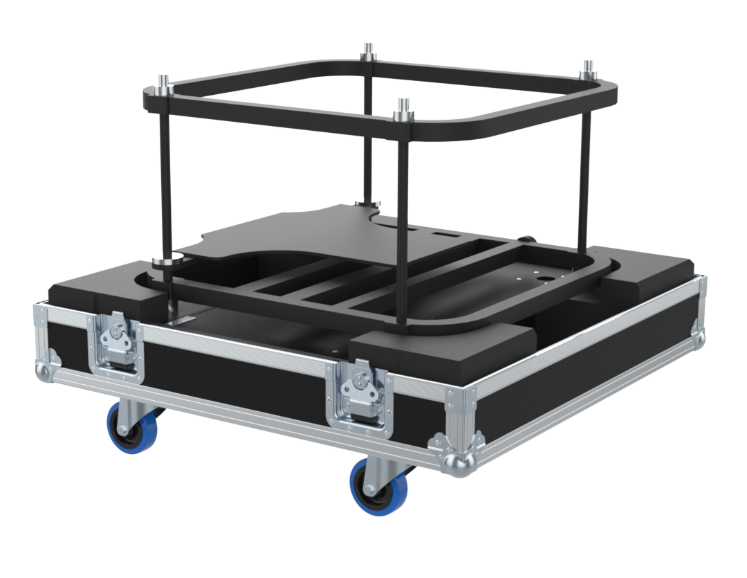 Santosom Video Projector Flight case PRO, Frame Panasonic ET-RFD40