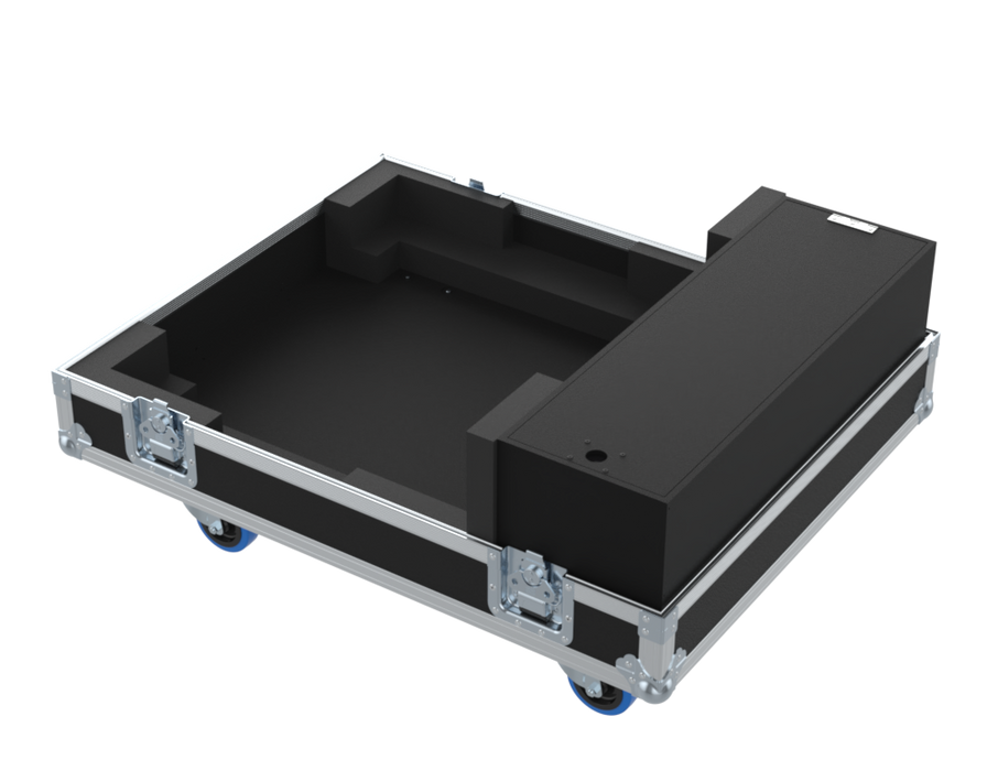 Santosom Video Projector Flight case PRO, Frame Panasonic PT-RZ120 + 3 lens + acess.