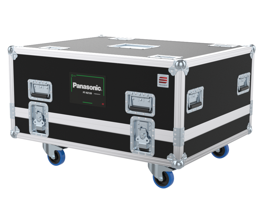 Santosom Video Projector Flight case PRO, Frame Panasonic PT-RZ120 + 3 lens + acess.