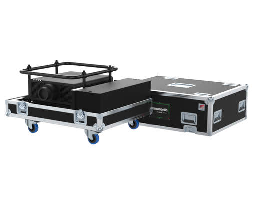 Santosom Video Projector Flight case PRO, Frame Panasonic PT-RZ120 + 3 lens + acess.