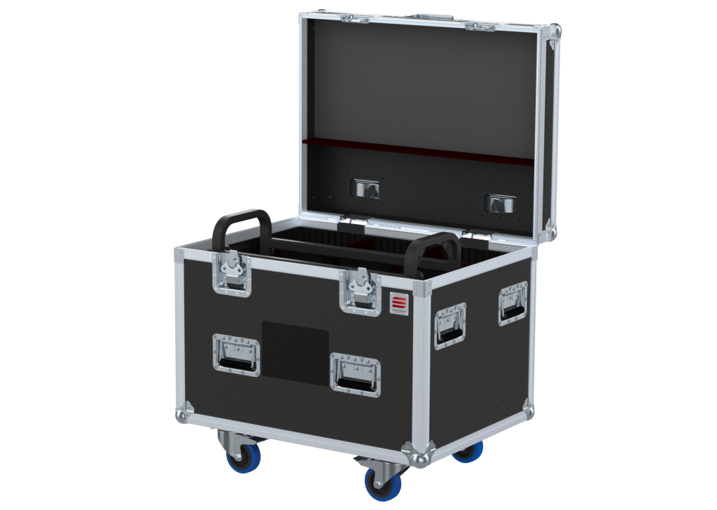 SANTOSOM Flight case PRO, 1x Stacking Frame (640x251x527)