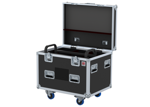 SANTOSOM Flight case PRO, 1x Stacking Frame (640x251x527)