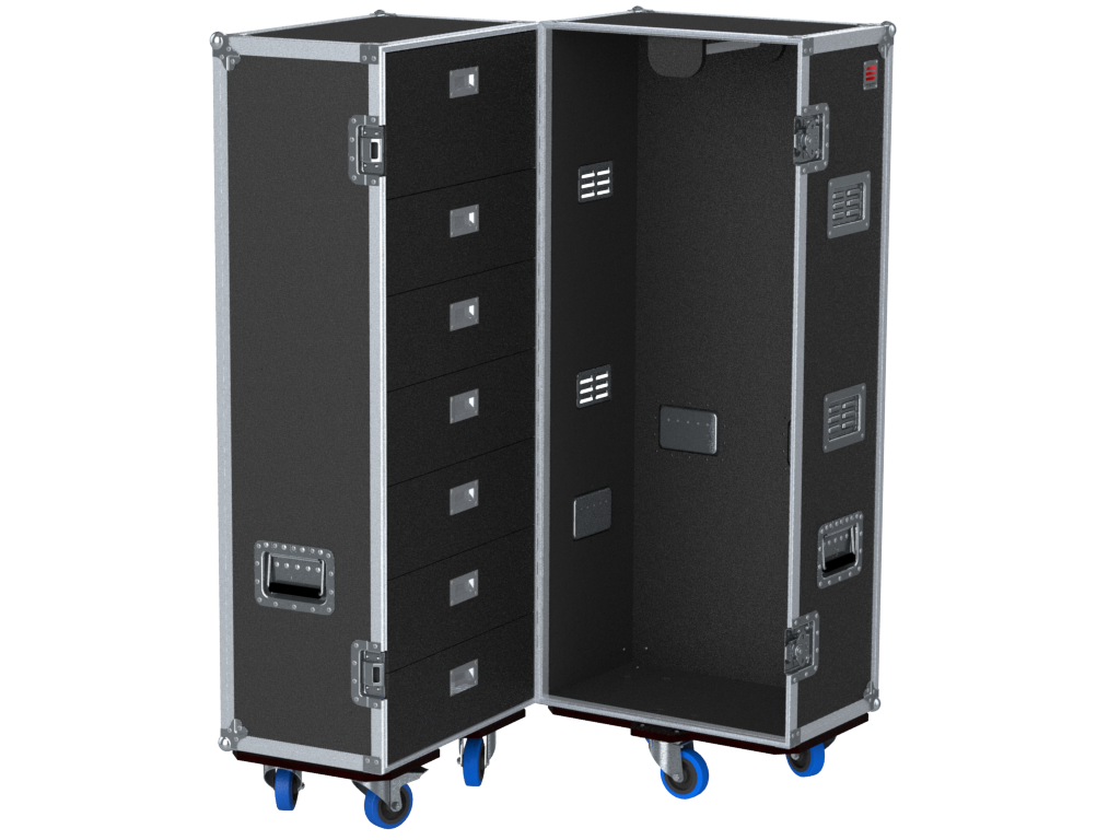 Santosom Flight case Wardrobe 201