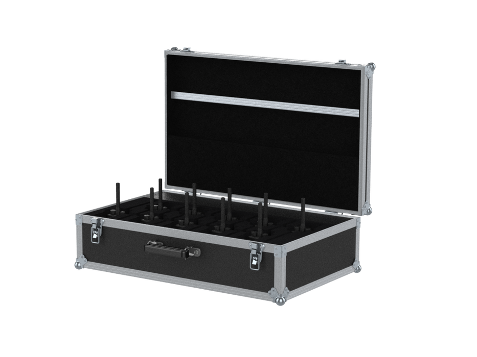 Santosom Flight case PRO, 10x Portable Radio RP1