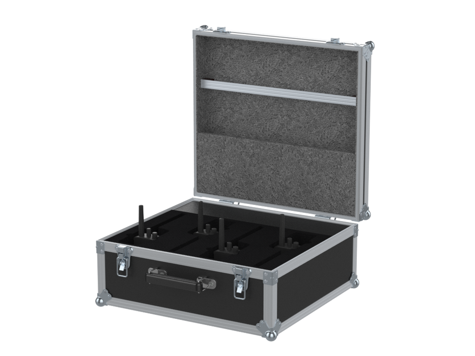 Santosom Flight case PRO, 4x Portable Radio RP1