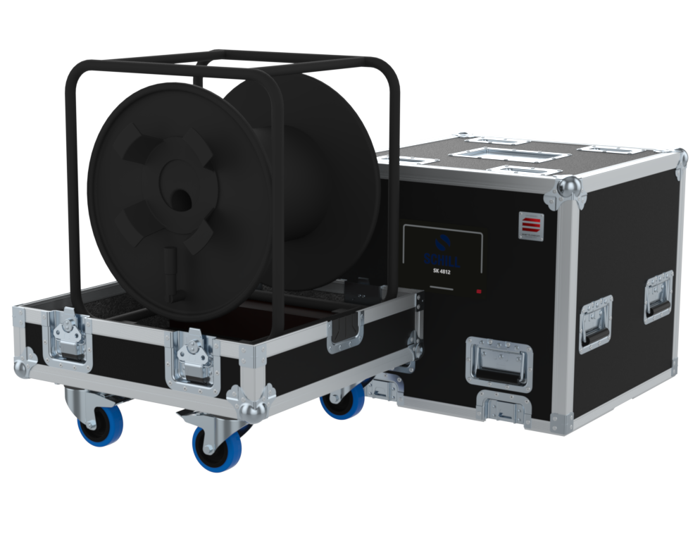 SANTOSOM Cables Flight case PRO, Cable Reel Schill SK 4812