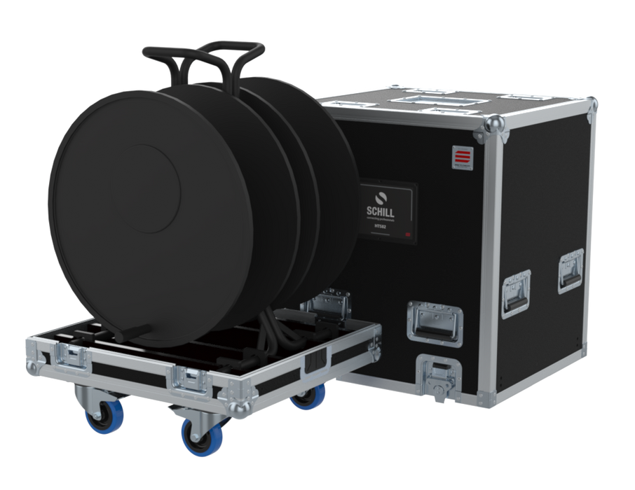 SANTOSOM Cables Flight case PRO, Cable Reel Schill HT582