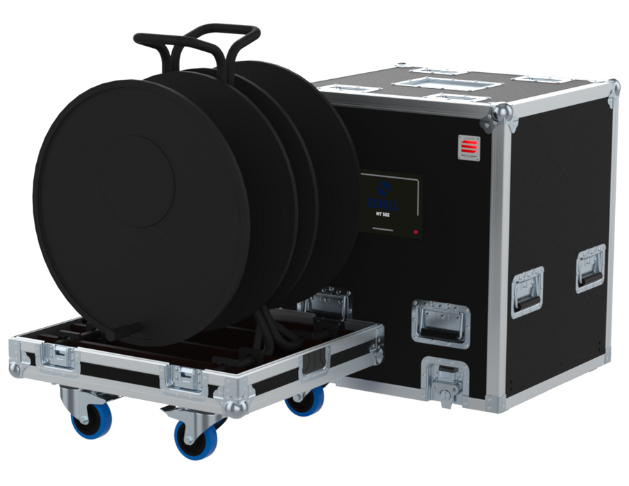 SANTOSOM Cables Flight case PRO, Cable Reel Schill HT582