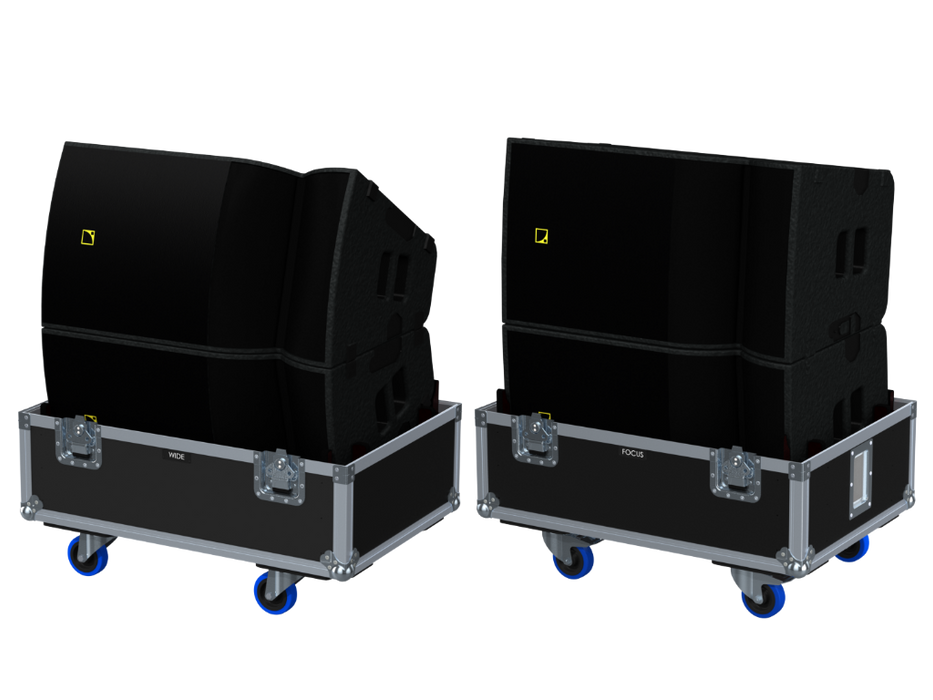 Santosom Cabinet Flight case PRO, 2x L-Acoustics A15