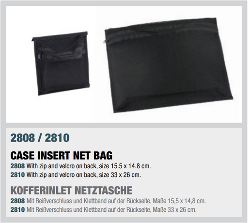 Adam Hall Hardware  Case Insert Net Bag 330x260 mm