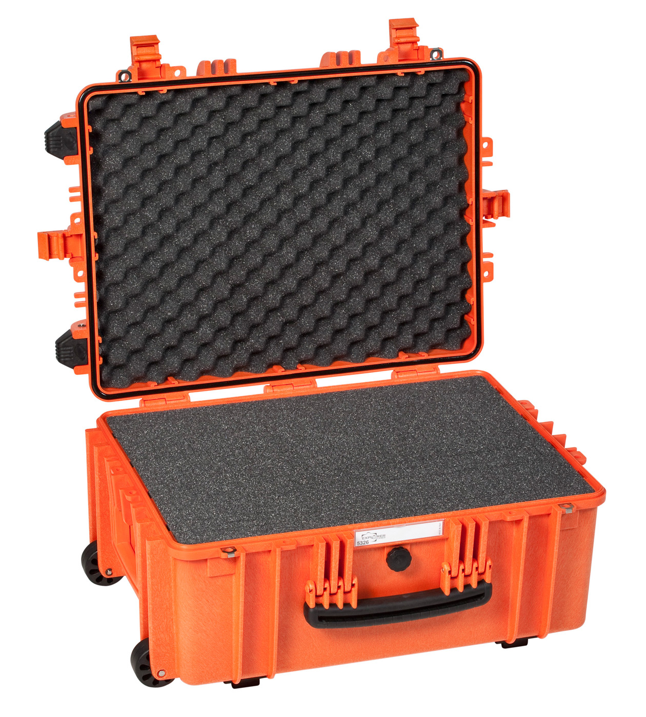 Explorer Waterproof Case 53x40x31 cm (53lt) w/ wheels - Orange — Santosom - Professional  Cases