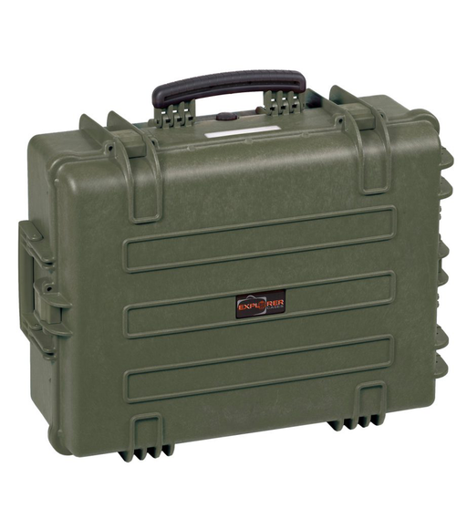 Explorer Waterproof Case  58x44x22+6 cm (56.1lt) - Green