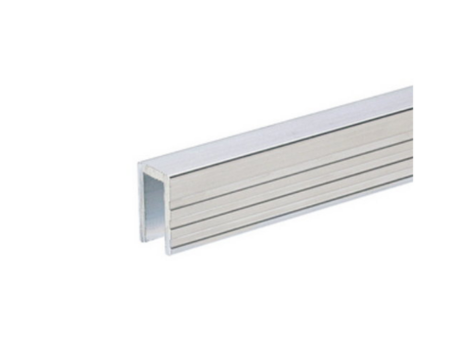 Adam Hall Hardware  Aluminium Capping Channel For 7 mm Dividing Wall