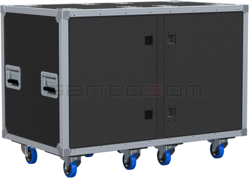 Santosom   Rack Double Side Sliding-Rack ASDD2, 14+14U 530