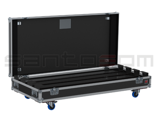 Santosom Blind Flight case PRO, 4x Chroma-Q Color Force II 72