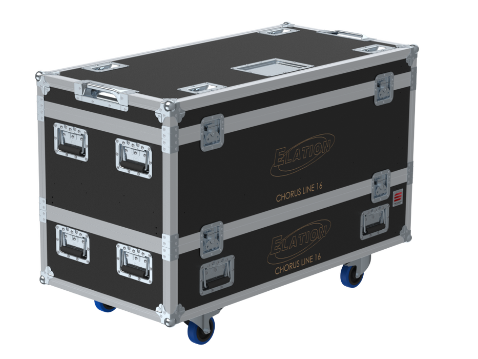 Santosom Blind Flight case PRO-3M, 6x Elation Chorus Line 16