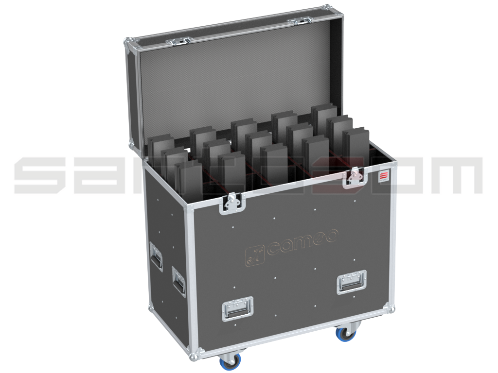 Santosom Blind  Flight case PRO, 15x Cameo PIXBAR Pro 650C