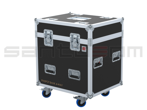 Santosom Blind Flight case PRO, 6x Pinspot Bank