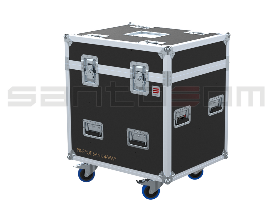 Santosom Blind Flight case PRO, 6x Pinspot Bank