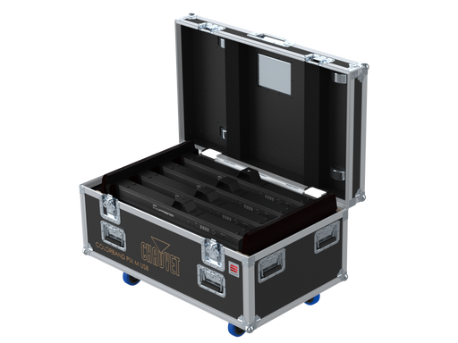 Santosom Flight case PRO, 8x Chauvet ColorBand Pix M Usb