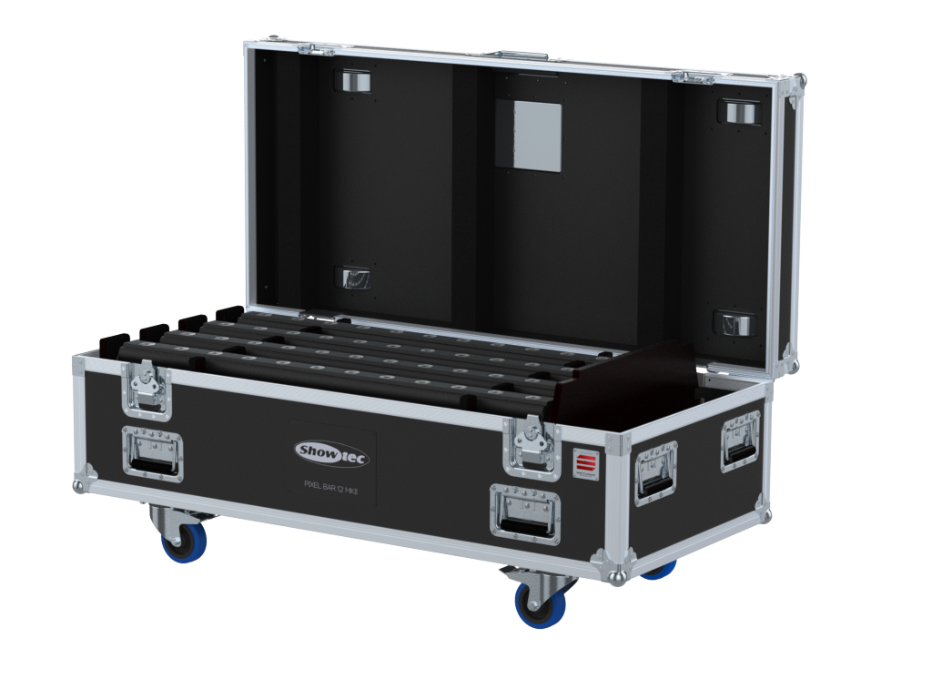 Santosom Flight case PRO, 8x Showtec Pixelbar 12MKII