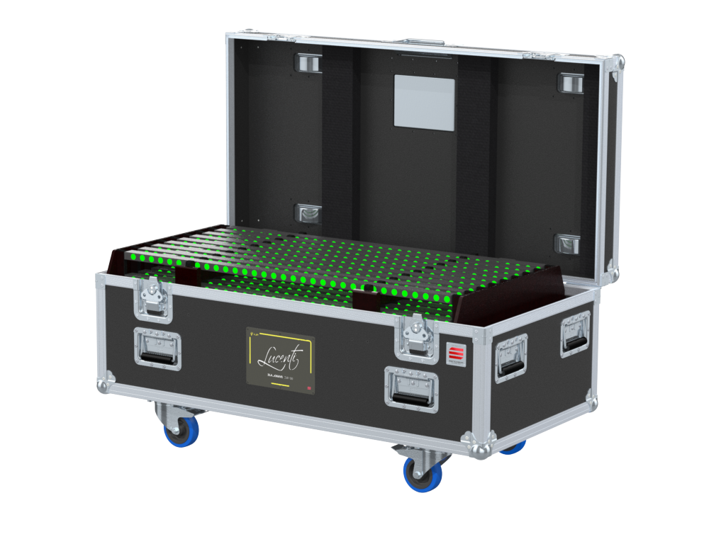 Santosom Blind Flight case PRO, 54x Lucenti Blackwave BW-100