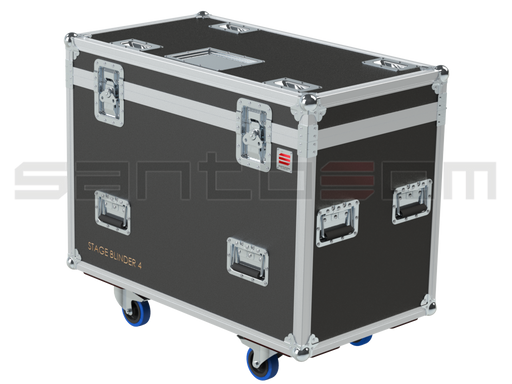 Santosom Blinder Flight Case PRO, 6x Showtec Stage Blinder 4