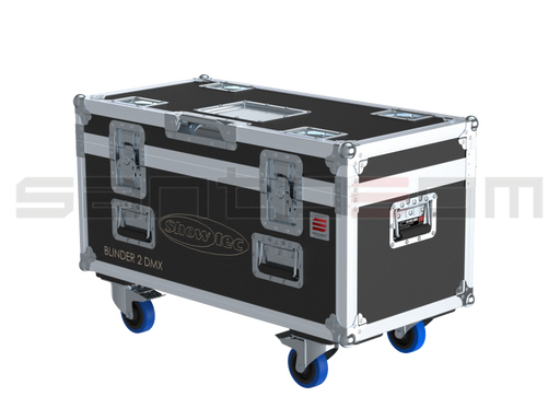 Santosom Blinder Flight case PRO, 4x Showtec Blinder 2 DMX