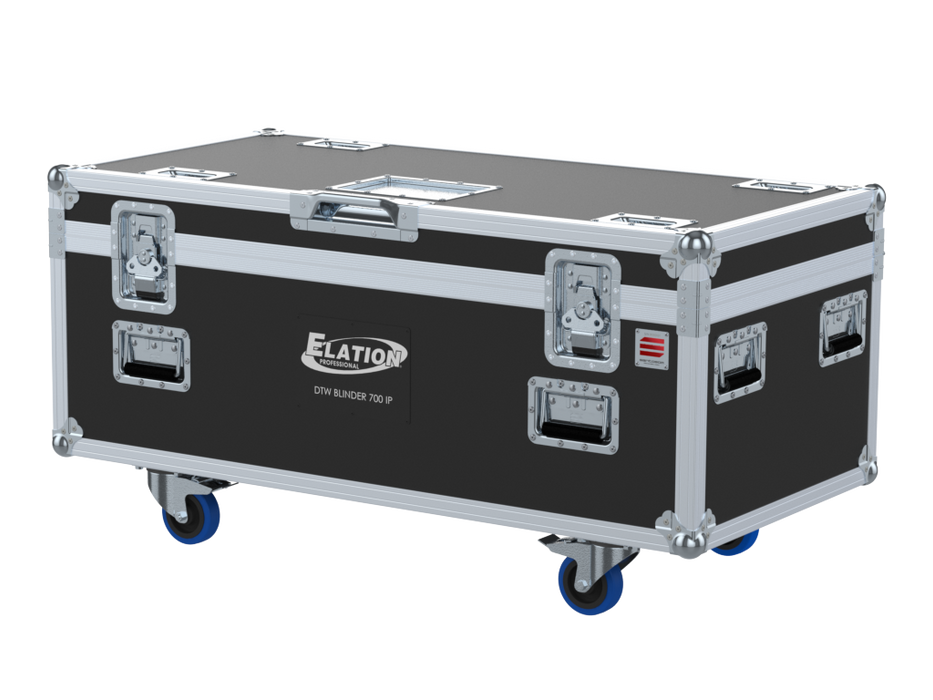 Santosom Blinder Flight case PRO, 4x Elation DTW BLINDER 700 IP