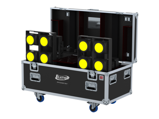 Santosom Blinder  Flight case PRO, 4x Elation DTW BLINDER 700 IP