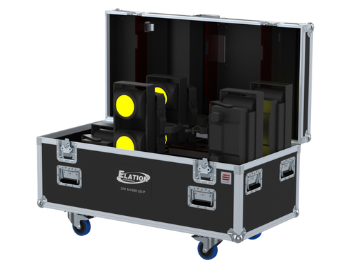 Santosom Blinder Flight case PRO-3, 6x Elation DTW BLINDER 350 IP