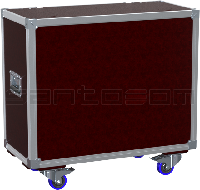 Santosom Blinder  Flight case X-Box, 4x DTS Flash 4000