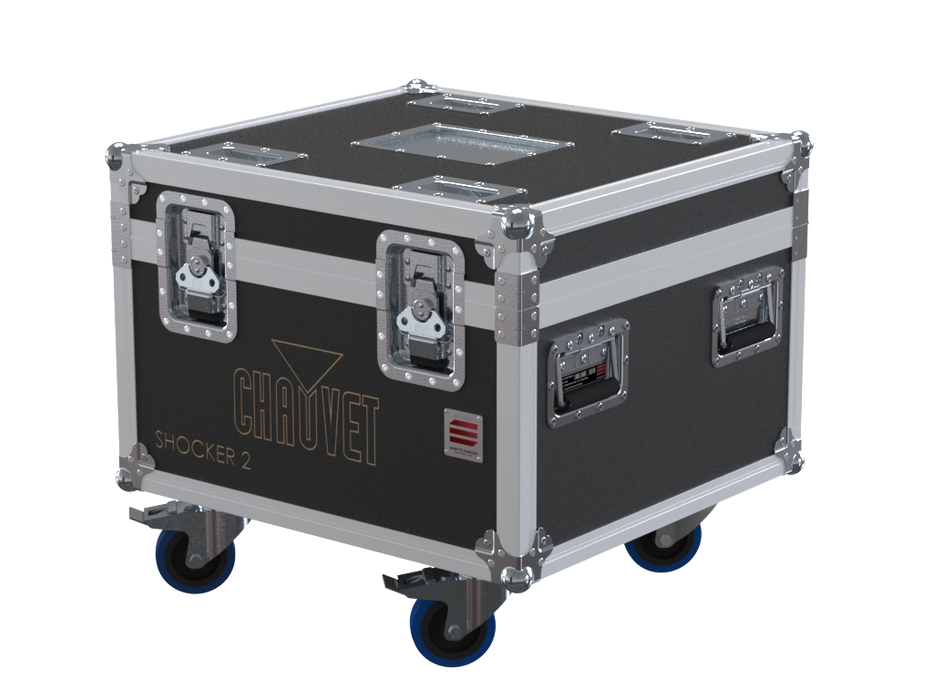 Santosom Blinder  Flight case PRO, 8x Chauvet Shocker 2